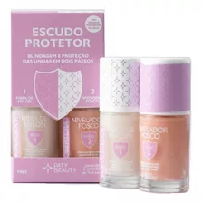 Kit Blindagem Das Unhas Fibra Nylon + Nivelador Paty Beauty