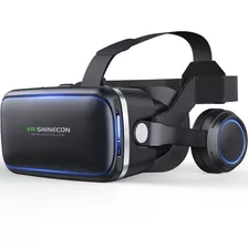 Óculos De Realidade Virtual 3d + Fone De Ouvido + Controle 