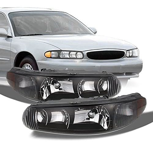 Foto de For Buick Century-regal Oe Replacement Black Bezel Headlight