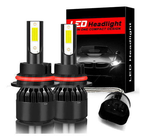 Kit Faros Luz Led 9007 14000lm Para Ford Haz Alta/baja Mercury Topaz