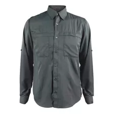 Camisa Lightwind Poliéster Gris