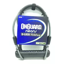 Cadeado U-lock + Cabo Onguard 8154 Super Reforçado C/ Chaves