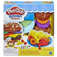 Play Doh Kit Hamburguer E Batata Hasbro E5472