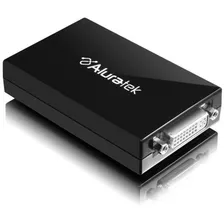 Adaptador Aluratek Hi Res Usb 20 A Dvi Con Pantalla Doble