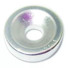 10 Peças - Imã De Neodimio 10mm X 3mm Redondo Com Furo 3mm