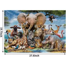 Rompecabezas Mundo Animal De 1000 Piezas Puzzle