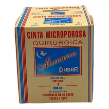 Cinta Micropore Piel 2.5cmx10m Dibar Tela Adhesiva Una Pieza