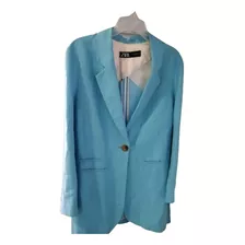 Blazer De Lino Zara