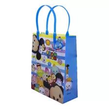 Kit 10 Sacolas Sacolinhas Surpresa Aniversário Mickey Tsum