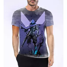 Camisa Camiseta Omen Valorant Jogo Game Sombras Caçador 7