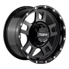 Tuff 16x8 6x114 Et10 Black Machine (set 4 Llantas)