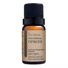 Oleo Essencial Cipreste Via Aroma 10ml 100% Puro