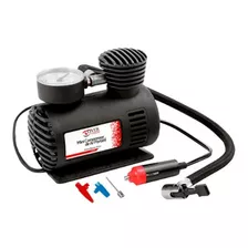 Compressor De Ar Automotivo Portátil Pneu Carro Moto Cor Preto Fase Elétrica Monofásica Frequência 60 110v