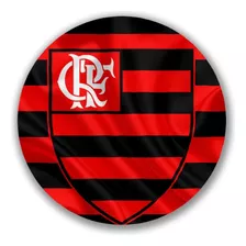 Painel Redondo Tecido Sublimado Com Elástico Flamengo
