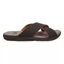 Chinelo Tiras Cruzadas Masculino Br Sport Marrom 2252.811