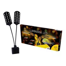 Luminária Soma X7 15w Led Na Cor Branca E Vermelho 110v