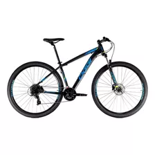 Mountain Bike Oggi Hacker Hds 2020 Aro 29 19 24v Freios De Disco Hidráulico Câmbios Shimano Tourney Ty700 Y Shimano Tourney Tx800 Cor Preto/azul