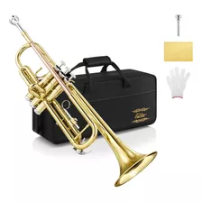 Etr-390 Standard B Flat Trumpet For Beginners Intermediate, 