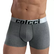 Cueca Boxer Cotton Colcci Elástico Metalizado Box Masculino