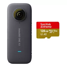  Cámara Deportiva Insta360 One X2 Pocket 360 Steadycam+128gb