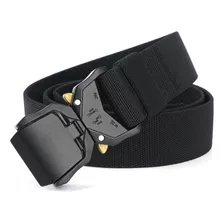 Cinto Tático Militar Com Engate Rápido Fast Belt Preto