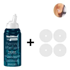 1 Neilmed Piercing Aftercare 75ml + 4 Discos De Silicona Kit