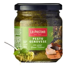 Pesto Genovese Com Queijo Grana Padano 190g La Pastina