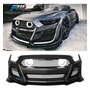 For 18-20 Ford Mustang Gt500 Style Front Hood Bumper Cov Ddq