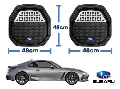 Tapetes 3d Logo Subaru + Cubre Volante Brz 2022 A 2024 2025 Foto 5