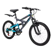 Bicicleta Mercurio Ds Ztx Doble Suspensión 7 Vel Rodada 20