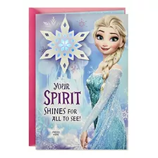 Hallmark Disney Frozen Tarjeta De Navidad Musical Para