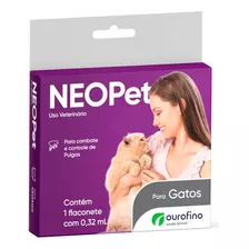 Neopet Gato 1-8kg Com 1 Flaconete - Ourofino