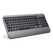 Teclado Bluetooth Retroiluminado Recargable Tamaño Completo