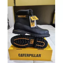 Botas Carterpillar Holton Liverpool Black Talla 28 Mex Negro