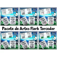 Pack De Artes Para Sublimação Em Canecas | Flork Futebol