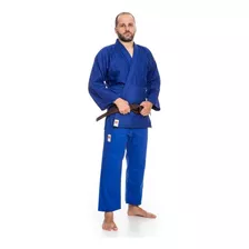 Kimono Judo Bronze Adulto Azul