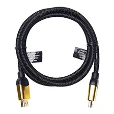 Cable Hdmi De Blackweb 4 Pies 1,2 M 4k Hdr Ultra-hd Premium