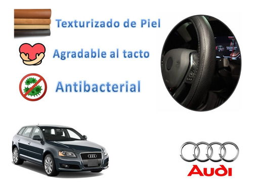 Tapetes 3d Logo Audi + Cubre Volante A3 2004 A 2011 2012 Foto 6