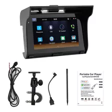 Reproductor Mp5 Moto Bt Dual 5 Carplay Auto Android Waterpr