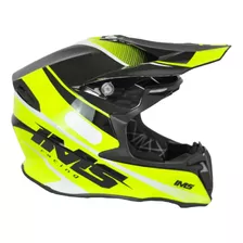 Capacete Ims Shine Preto/fluor