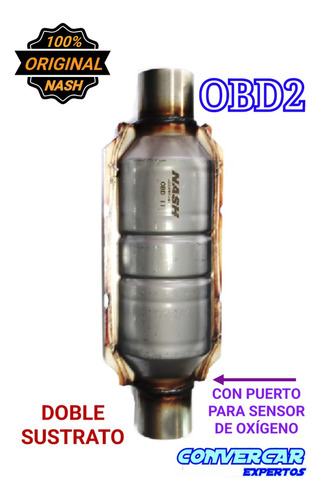 Catalizador Obd2 Vw Polo L4 1.6-2.0 L 2003-2007 Foto 4