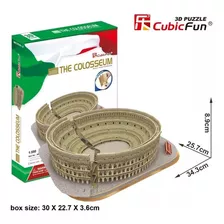 Puzle 3d 131 Piezas Coliseo - Cubicfun