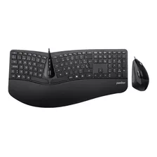 Combo Mouse Y Teclado Perixx 505 Ergonómicos Usb Diginet