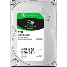 Disco Duro 1 Tb Interno Seagate Sata 3 7200rpm 3.5in St10 /v Color Plata