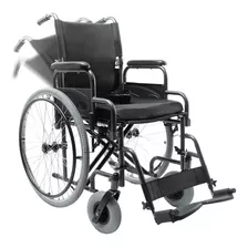 Cadeira De Rodas Dobrável C/ Encosto Tamanhos 120kg Dellamed