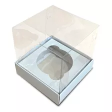 Caixa Cupcake/minibolo/panetone 10x10x10 - 25 Unidades