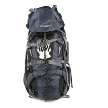 Mochila Trekking Owen 239 Color Gris Diseño Lisa