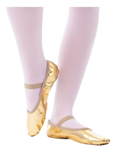 Sapatilha De Bale Ballet Dourada