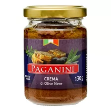 Antepasto Paganini Crema Azeitona Preta 130g