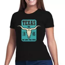 Camisa Camiseta Blusa Feminino Masculino Texas Country 